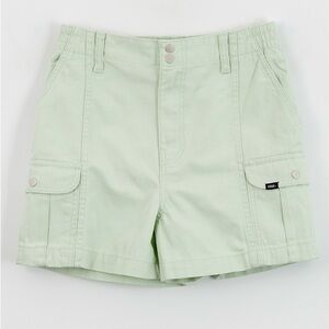 Vans Women's Sea Foam Green Cargo Shorts NWT